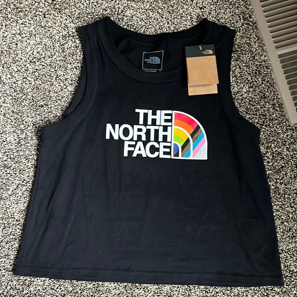 North Face Black Tank Top, NWT